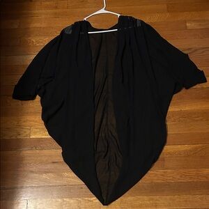 Bundle 3 for $30 American apparel black sheer chiffon shawl cardigan one size